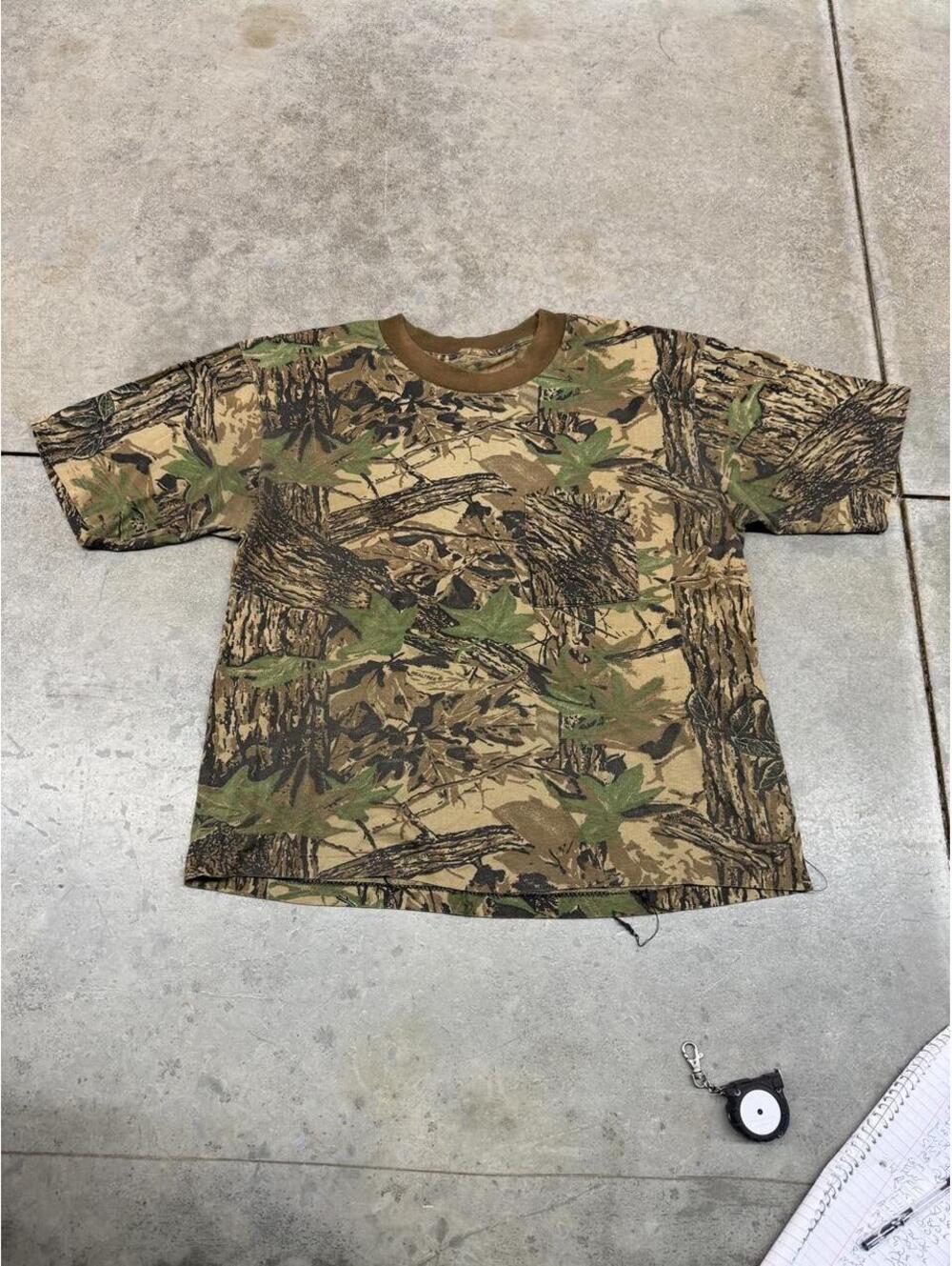 vintage realtree camo made in usa all over print shirt size xl